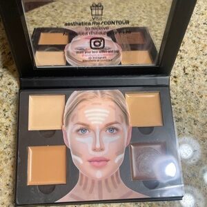 Aesthetica Contour Series Cream Creme Bronzer Brightening Palette